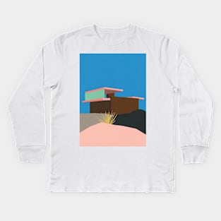 Kaufmann Desert House Palm Springs Kids Long Sleeve T-Shirt